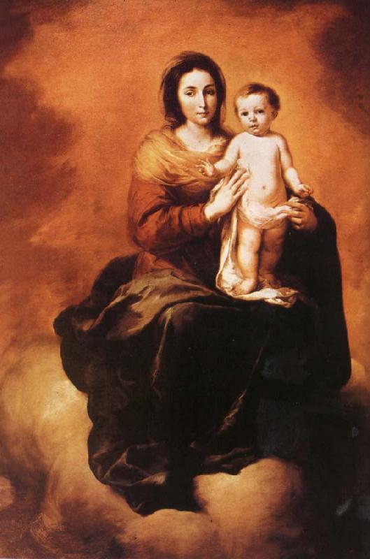 Bartolome Esteban Murillo Virgin and the Son